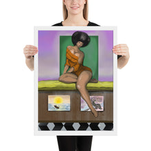 Load image into Gallery viewer, "Naturally Me" Framed poster