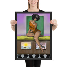 Load image into Gallery viewer, "Naturally Me" Framed poster