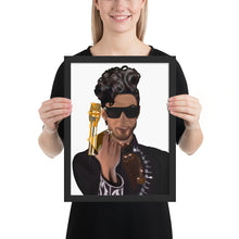 Load image into Gallery viewer, Framed "Prince" poster
