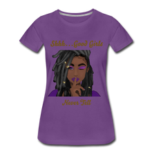 Load image into Gallery viewer, "Good Girl" Women’s Premium T-Shirt - purple