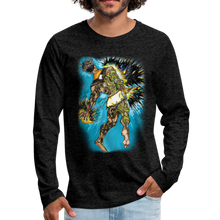 Load image into Gallery viewer, Men's "The Tattoo Man" Premium Long Sleeve T-Shirt - charcoal gray