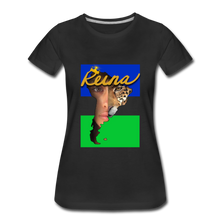 Load image into Gallery viewer, "Reina" (Queen) Women’s Premium T-Shirt - black