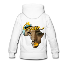 Load image into Gallery viewer, Women’s "Queen" Premium Hoodie - white