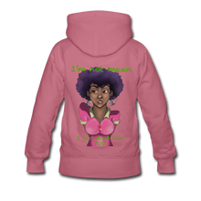Load image into Gallery viewer, Women’s "I'm not mean..." Premium Hoodie - mauve