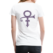 Load image into Gallery viewer, Women’s "Prince" Premium T-Shirt - white