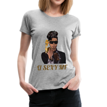Load image into Gallery viewer, Women’s "Prince" Premium T-Shirt - heather gray