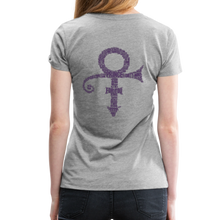 Load image into Gallery viewer, Women’s "Prince" Premium T-Shirt - heather gray