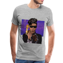 Load image into Gallery viewer, Men's "Prince" Premium T-Shirt - heather gray