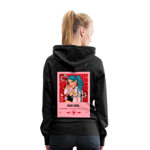 Load image into Gallery viewer, Women’s "Bad Girl" Premium Hoodie - charcoal gray