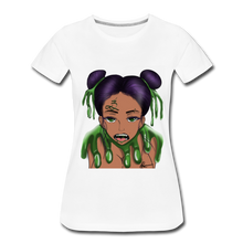 Load image into Gallery viewer, Women’s "Slime Girl" Premium T-Shirt - white