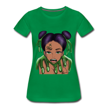 Load image into Gallery viewer, Women’s "Slime Girl" Premium T-Shirt - kelly green