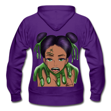 Load image into Gallery viewer, Gildan Heavy Blend Women's Zip Hoodie - purple