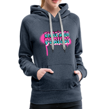 Load image into Gallery viewer, "Periodt!" Women’s Premium Hoodie - heather denim