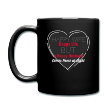 Load image into Gallery viewer, "Happy Life" Full Color Mug - black