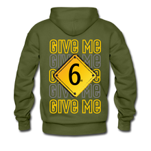 Load image into Gallery viewer, Men’s "6 ft" Premium Hoodie - olive green