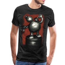Load image into Gallery viewer, Men's "The Real World" Premium T-Shirt - charcoal gray