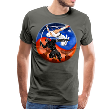 Load image into Gallery viewer, "Yin-Yang" Men's Premium T-Shirt - asphalt gray