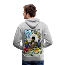 Load image into Gallery viewer, Men’s "Concrete Roses' Premium Hoodie - heather gray