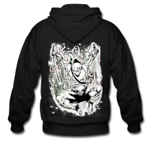 Load image into Gallery viewer, Men's "Storm Shadow" Zip Hoodie - black