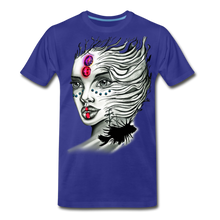 Load image into Gallery viewer, "Coral Girl" Men's Premium T-Shirt - royal blue
