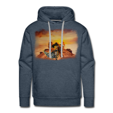 Load image into Gallery viewer, ‘Her Journey’ Men’s Premium Hoodie - heather denim