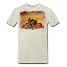 Load image into Gallery viewer, "Her Journey" Men's Premium T-Shirt - heather oatmeal