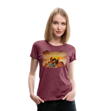 Load image into Gallery viewer, “Scorned” Women’s Premium T-Shirt - heather burgundy