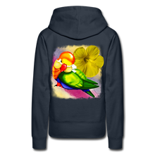 Load image into Gallery viewer, “Pretty Bird” Women’s Premium Hoodie - navy