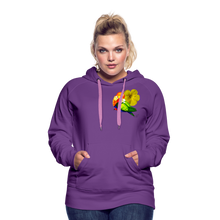 Load image into Gallery viewer, “Pretty Bird” Women’s Premium Hoodie - purple