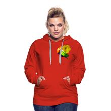 Load image into Gallery viewer, “Pretty Bird” Women’s Premium Hoodie - red
