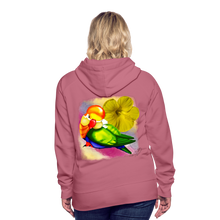 Load image into Gallery viewer, “Pretty Bird” Women’s Premium Hoodie - mauve