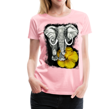 Load image into Gallery viewer, “Beauty and the Bull” Women’s Premium T-Shirt - pink