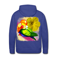 Load image into Gallery viewer, “Pretty Bird” Men’s Premium Hoodie - royalblue