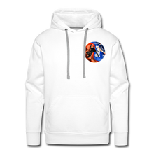 Load image into Gallery viewer, “ Yin & Yang” Men’s Premium Hoodie - white