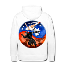 Load image into Gallery viewer, “ Yin & Yang” Men’s Premium Hoodie - white