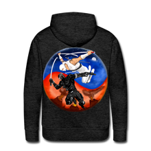 Load image into Gallery viewer, “ Yin & Yang” Men’s Premium Hoodie - charcoal grey