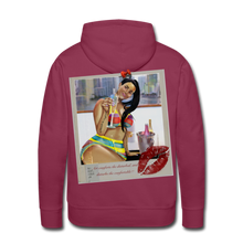 Load image into Gallery viewer, ‘Cheers’ Men’s Premium Hoodie - burgundy