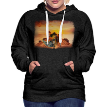 Load image into Gallery viewer, “Scorned” Women’s Premium Hoodie - charcoal grey