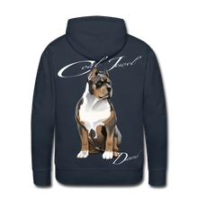 Load image into Gallery viewer, “Pressure Creates” Men’s Premium Hoodie - navy