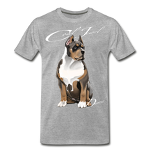 Load image into Gallery viewer, “Pressure Creates” Men's Premium T-Shirt - heather gray