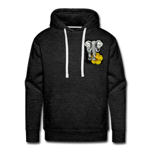 Load image into Gallery viewer, “Beauty & The Bull” Men’s Premium Hoodie - charcoal grey