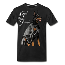 Load image into Gallery viewer, Bred Thorough Men's Premium T-Shirt - black