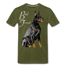 Load image into Gallery viewer, Bred Thorough Men's Premium T-Shirt - olive green