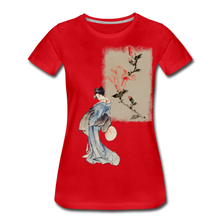 Load image into Gallery viewer, Geisha Women’s Premium T-Shirt - red