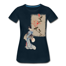 Load image into Gallery viewer, Geisha Women’s Premium T-Shirt - deep navy