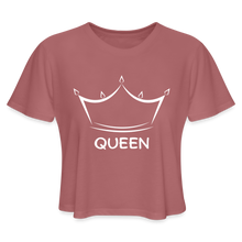 Load image into Gallery viewer, Women's Cropped T-Shirt - mauve