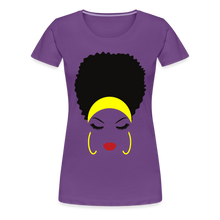 Load image into Gallery viewer, Women’s "Headband" Premium T-Shirt - purple