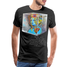 Load image into Gallery viewer, Blue Honey Cube - black