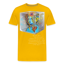 Load image into Gallery viewer, Blue Honey Cube - sun yellow