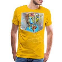Load image into Gallery viewer, Blue Honey Cube - sun yellow